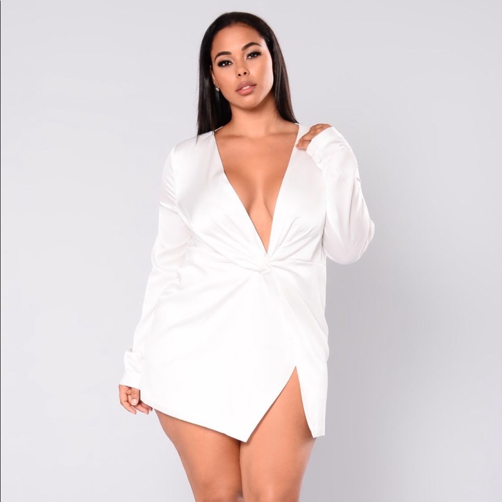 NEW white dress